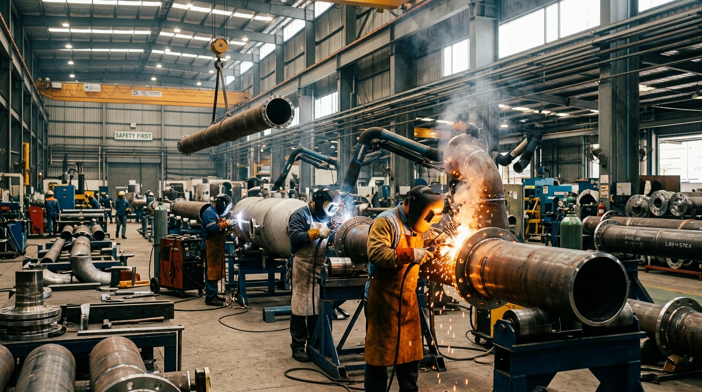 Piping Spool Fabrication Saudi Arabia