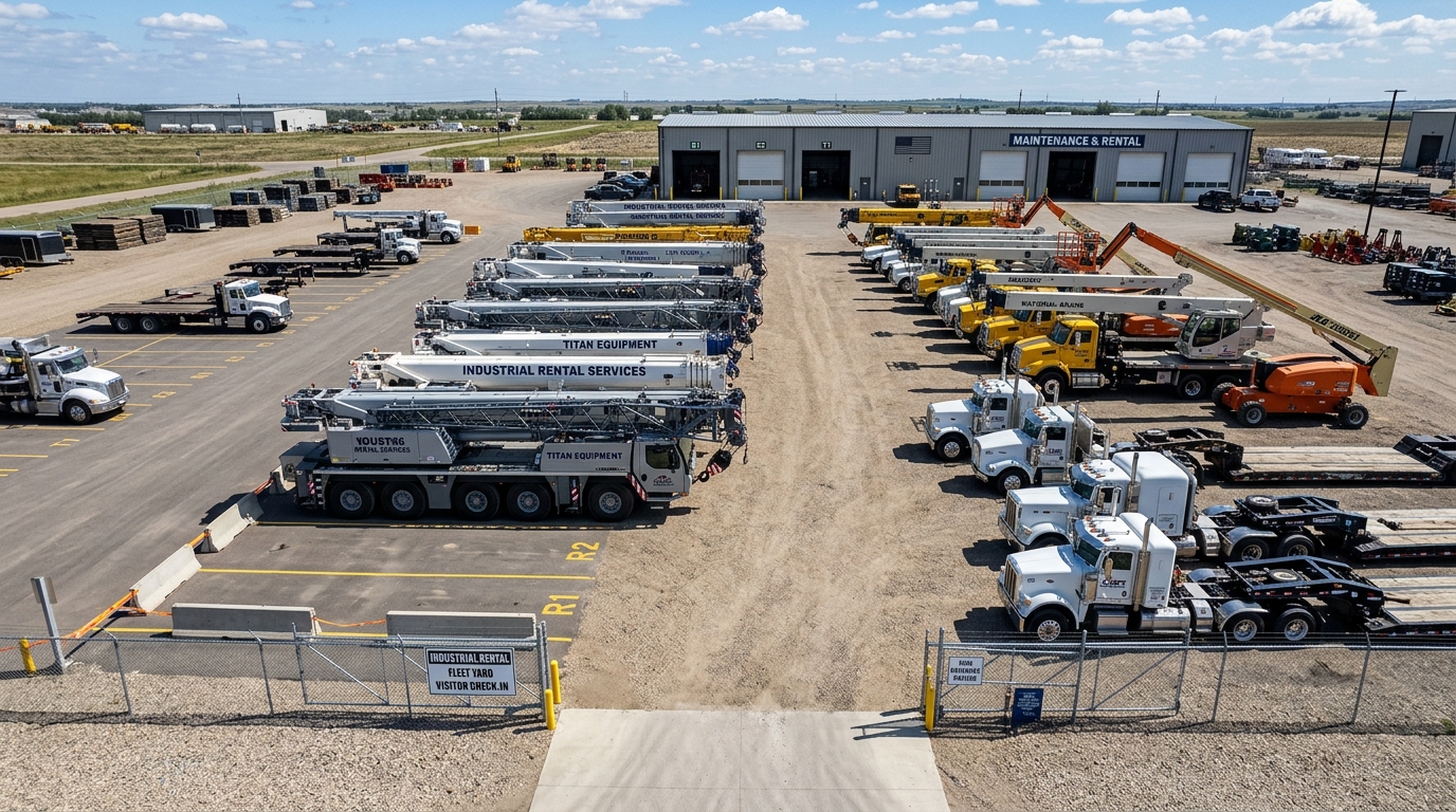 Heavy Industrial Rental & Equipment Fleet